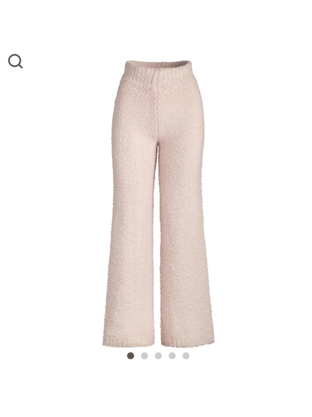 SKIMS Cozy Knit Fuzzy Lounge Pant Dusk Pink size L/XL